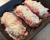トマト＆チーズの焼きトンカツ風作り方3写真