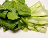 鶏むね肉と青梗菜のクリーム煮込み作り方1写真