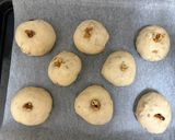 全粒粉ときび砂糖の手ごねくるみパン作り方12写真