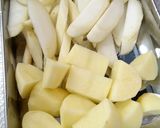 ウドとじゃがいものお味噌汁作り方3写真