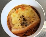 即席オニオングラタンスープ作り方5写真