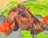 圧力鍋でホロホロ🍯ハニー黒酢スペアリブ作り方7写真