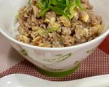 生姜入り豚そぼろ丼♪作り方6写真