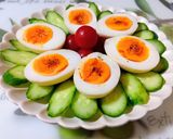 味玉 胡瓜 トマト 華やか美味しく🩷作り方3写真