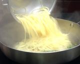 柿と生ハムのパスタ作り方19写真