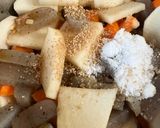 圧力鍋で簡単時短！味がしみしみもつ煮込み作り方6写真
