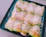 ＊ナスとハムのモッツアレラチーズ焼き＊作り方5写真