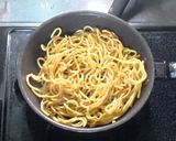 豚肉とキャベツのあんかけ焼きそば作り方4写真