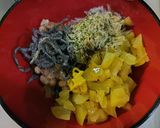 具だくさん納豆ご飯作り方2写真