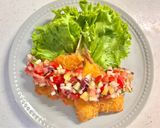 刻み野菜ソースがけ〜♡!(アジフライ)作り方2写真