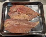 鶏むねステーキ 新玉ねぎポン酢ソース作り方1写真