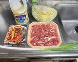 牛肉🥩で四川風回鍋肉😊作り方1写真