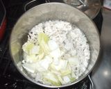 コーンスープ♪簡単白菜鶏ひき肉冷凍コーン作り方8写真
