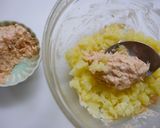簡単！銀鮭の味噌マヨポテサラ作り方1写真