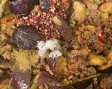 クミン入りの麻婆茄子作り方2写真