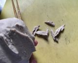 ナスとそばのショートパスタのおろしそば風作り方3写真