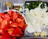 美活⭐︎アンチョビ⭐︎皮付き完熟トマトソース作り方3写真