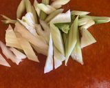 鶏胸肉とセロリの中華炒め☆作り方4写真