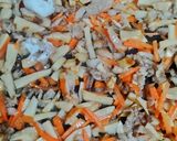 炊き込まない中華ちまき風*混ぜご飯作り方4写真