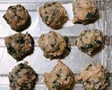 簡単!ひじきとほうれん草の鶏つくね作り方4写真