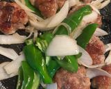 簡単、豚こま肉ミートボール。甘酢あん作り方5写真