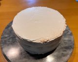 桃のデコレーションケーキ作り方25写真