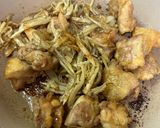 鶏とゴボウの甘辛和え☆作り方4写真