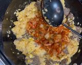 ビビンバ風炒飯作り方4写真