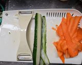 豚しゃぶ＆鶏ササミの彩り野菜コクピリ辛味噌ダレ作り方7写真