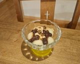 超簡単！豆腐白玉のきなこゆであずき添え作り方4写真