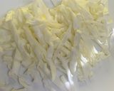 唐揚げカレーキャベツおにぎり作り方1写真