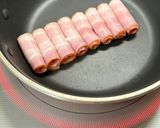 くるくるベーコン〜(o˘◡˘o)♡作り方2写真