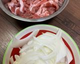 豚こまやわらか生姜焼き♪作り方1写真