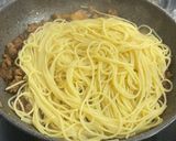 絶品簡単！茄子のとろ旨ミートソースパスタ🍝作り方11写真