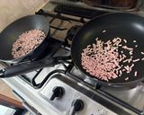 冷凍ミンチでグルテンフリーなお好み焼き作り方2写真