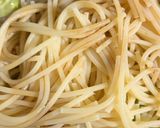 簡単　和風豚肉とレタスえのきのパスタ作り方15写真