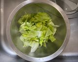 煮込み2分!トマトとレタスの煮浸し作り方3写真