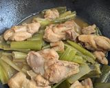 最小限の食材によるシンプルな葱鶏そうめん作り方7写真
