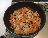 比較的簡単！鶏肉と大豆のカレー風味作り方5写真