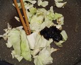 海苔の佃煮マーガリンキャベツ炒め作り方2写真