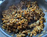 節約◎ちくわとわかめの和風キーマカレー作り方8写真
