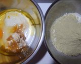 ♬餡入り青豆きな粉の豆腐マフィン♬作り方1写真