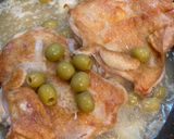 鶏もも肉のオリーブ煮作り方3写真