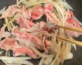 豚丼1人分⭐︎温玉のせ作り方2写真
