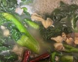菜の花とあさりむき身のボンゴレ😋作り方5写真
