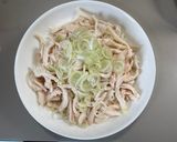 ほぐしチキンのゴマだれぶっかけそうめん作り方5写真
