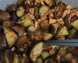 赤みそ使用！麻婆茄子作り方5写真