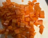 冷凍野菜で簡単⭐︎具だくさんトマトスープ作り方1写真