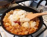 さばトマト缶でさばオムライス作り方5写真