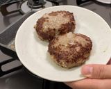 きのこソースのハンバーグ弁当作り方6写真